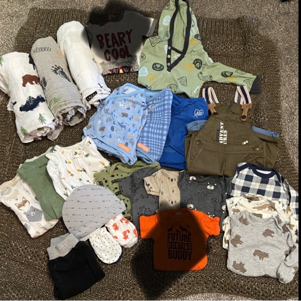 Woodland Baby Clothes Bundles